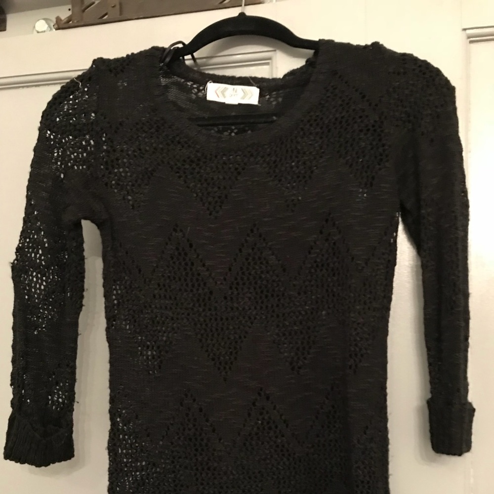 Black sweater